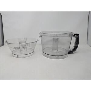 Cuisinart FP-12 12-Cup Food Processor Large Small Work Bowl FP-12LWBT FP-12SWBT